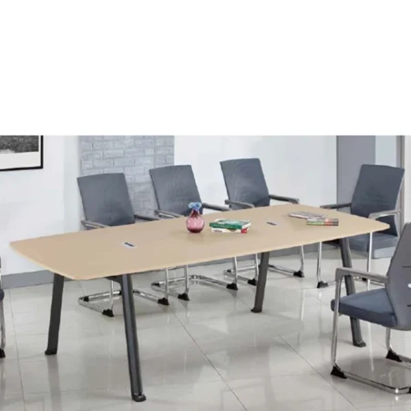 鋁合金8尺會議桌-240*122*75.5cm-兩色可選
