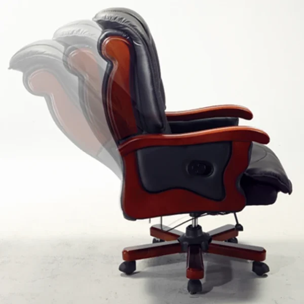 傑森頂級牛皮辦公椅/主管辦公椅/董事長椅