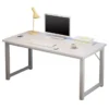 簡約加厚款鋼木書桌-120CM(辦公桌 電腦桌)