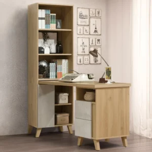 Homelike 喜家居5尺L型組合書桌櫃